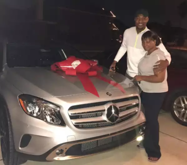 US based Nigerian Pastor, Keion Henderson gifts mom an SUV